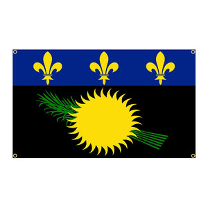 Guadeloupe Flag - 90x150cm(3x5ft) - 60x90cm(2x3ft)