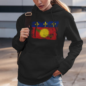 Guadeloupe Flag Hoodie