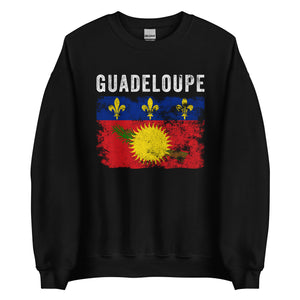 Guadeloupe Flag Sweatshirt