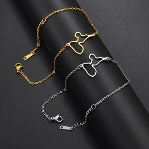 Guadeloupe Map Bracelet