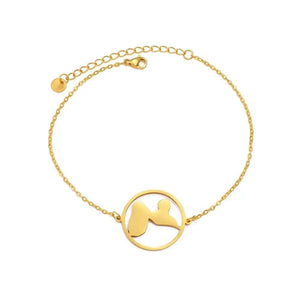 Guadeloupe Map Bracelet