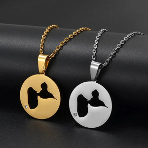 Guadeloupe Map Necklace