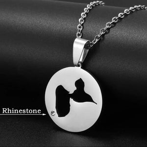 Guadeloupe Map Necklace