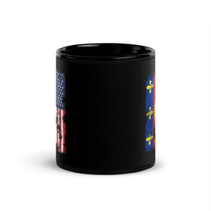 Guadeloupe USA Flag Mug