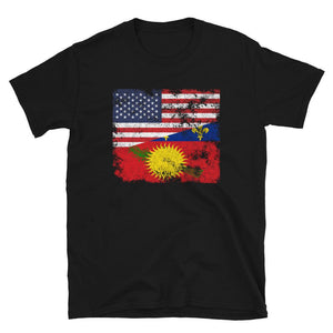Guadeloupe USA Flag T-Shirt