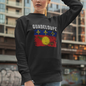 Guadeloupe Flag Sweatshirt