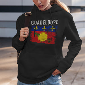 Guadeloupe Flag Hoodie