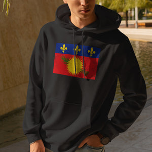 Guadeloupe Flag Hoodie