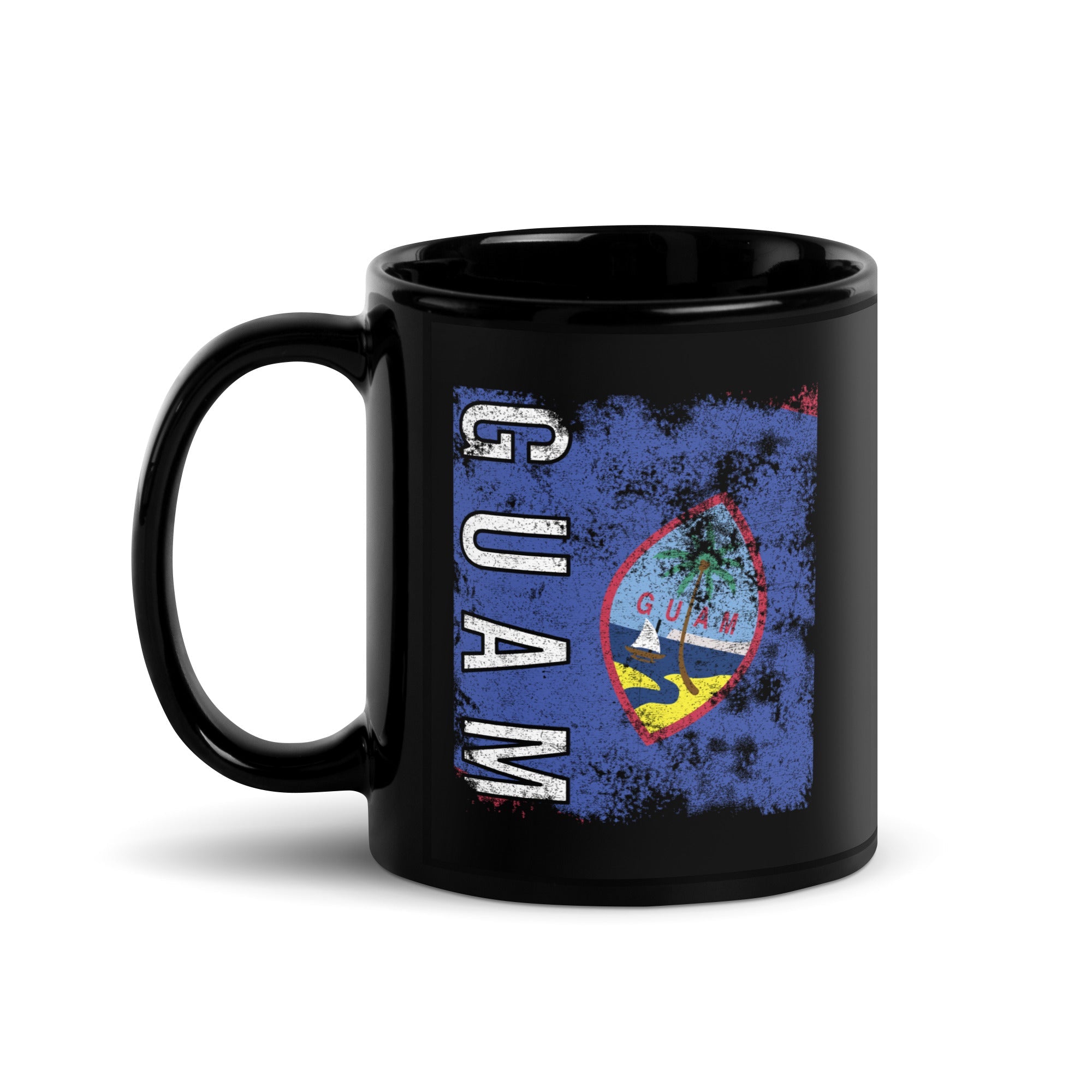 Guam Flag - Distressed Flag Mug