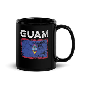 Guam Flag Distressed - Guamanian Flag Mug