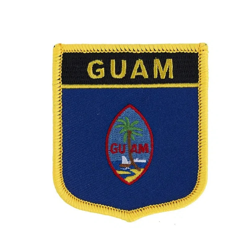 Guam Flag Patch - Sew On/Iron On Patch