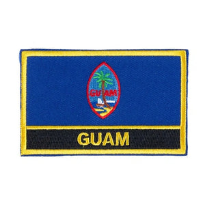 Guam Flag Patch - Sew On/Iron On Patch