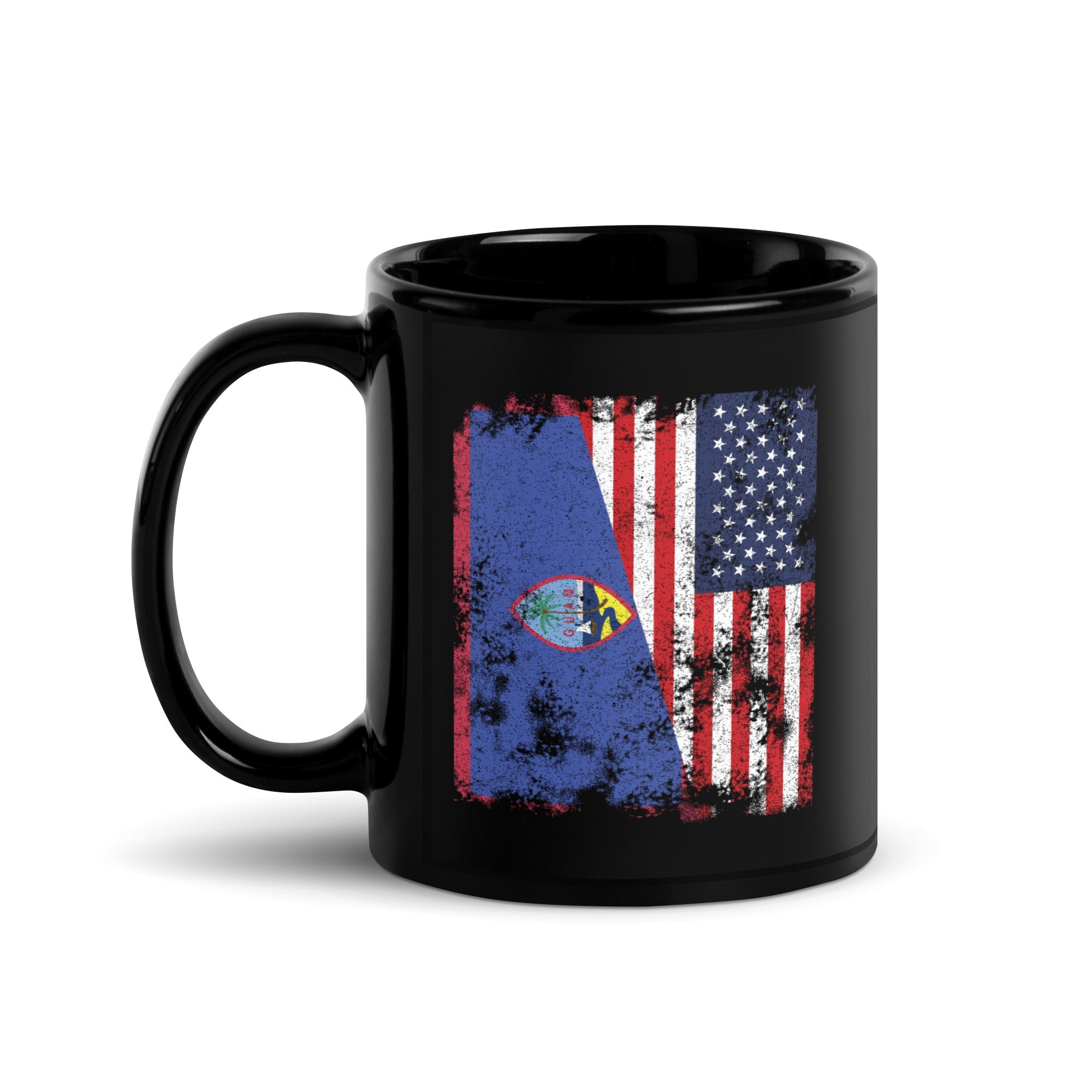 Guam USA Flag - Half American Mug