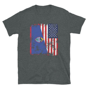 Guam USA Flag - Half American T-Shirt