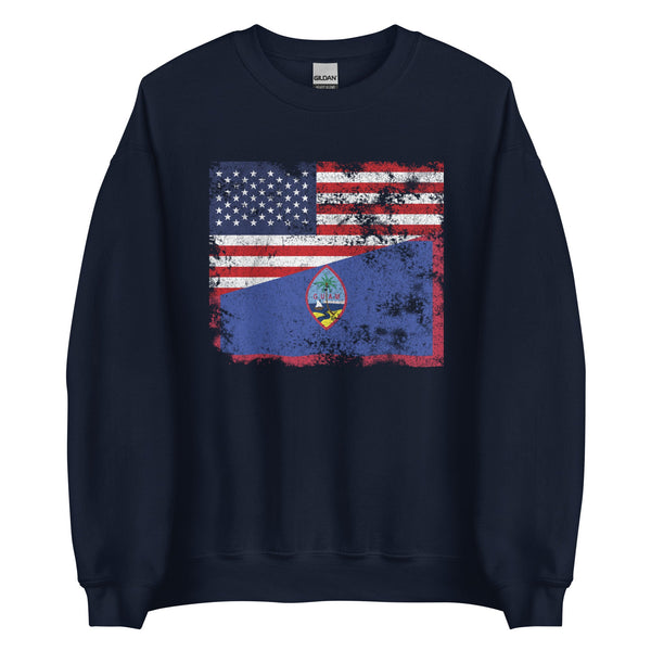 Guam USA Flag Sweatshirt