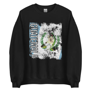 Guatemala Flag - Distressed Flag Sweatshirt