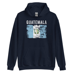 Guatemala Flag Vintage - Guatemalan Flag Hoodie