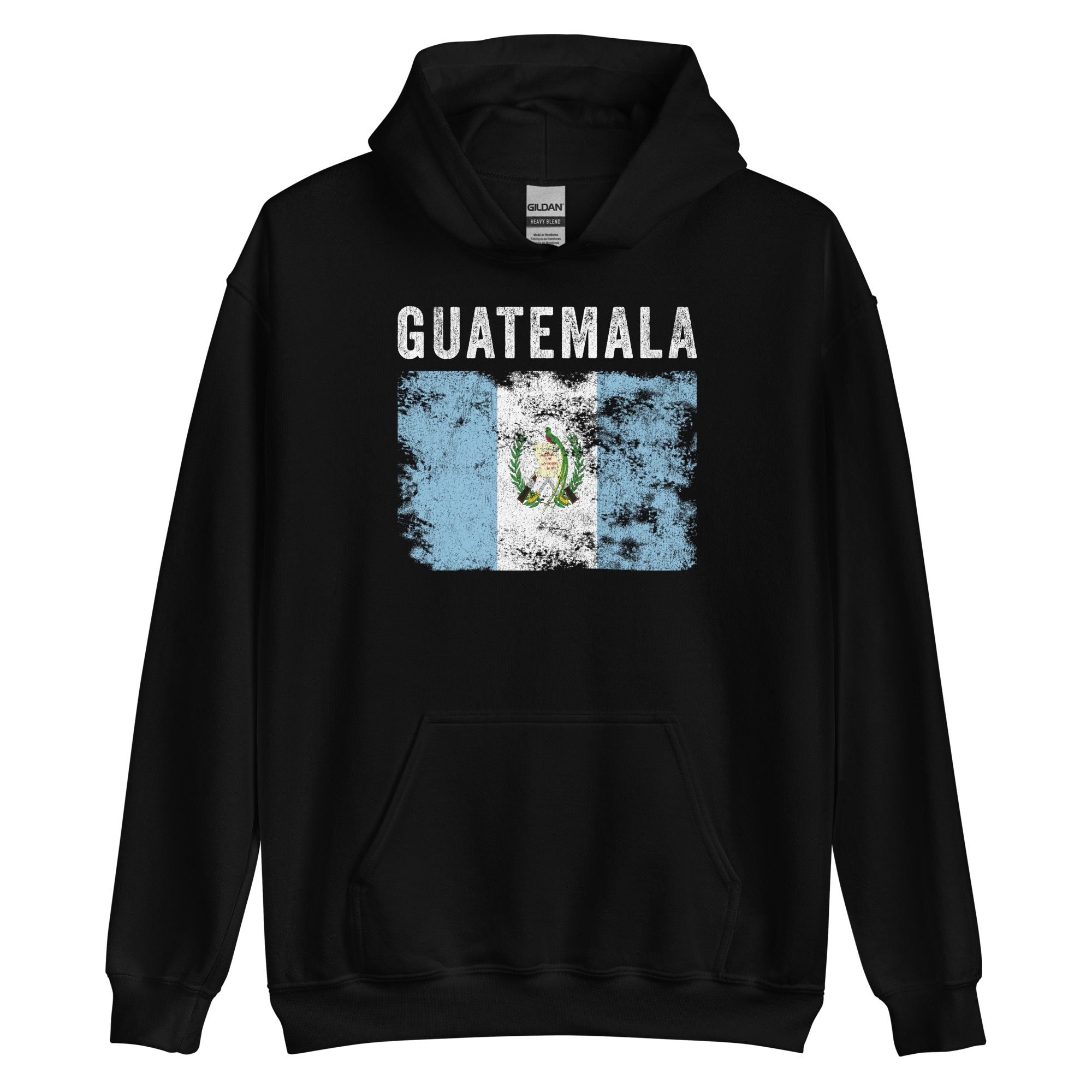 Guatemala Flag Vintage - Guatemalan Flag Hoodie