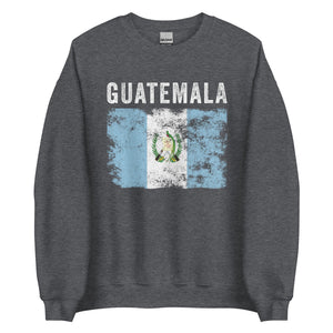 Guatemala Flag Vintage - Guatemalan Flag Sweatshirt