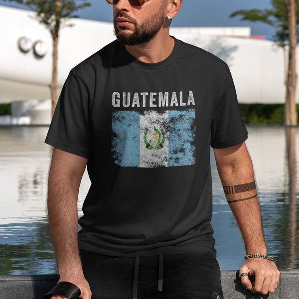 Guatemala Flag Vintage - Guatemalan Flag T-Shirt