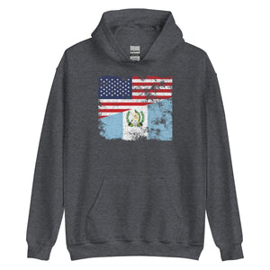 Guatemala USA Flag Hoodie