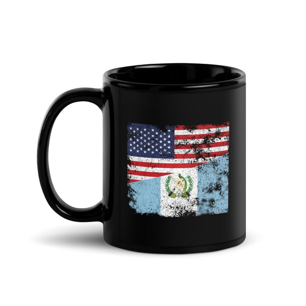 Guatemala USA Flag Mug