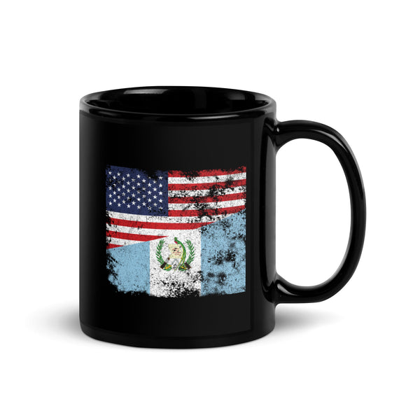 Guatemala USA Flag Mug