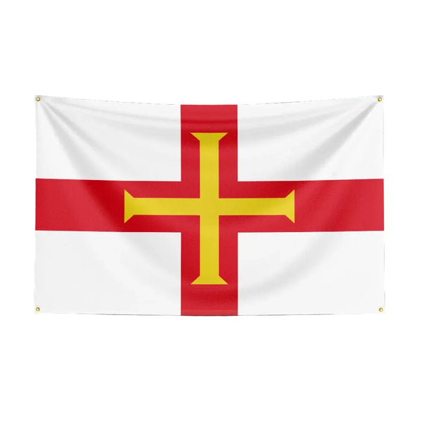 Guernsey Flag - 90x150cm(3x5ft) - 60x90cm(2x3ft)