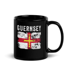 Guernsey Flag Distressed - Guernsey Flag Mug