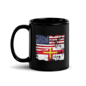 Guernsey USA Flag Mug