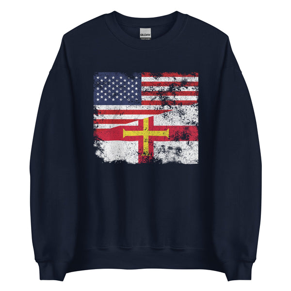 Guernsey USA Flag Sweatshirt