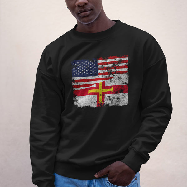 Guernsey USA Flag Sweatshirt