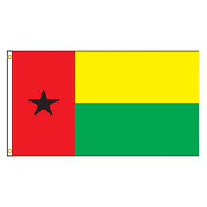 Guinea Bissau Flag - 90x150cm(3x5ft) - 60x90cm(2x3ft)