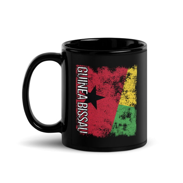 Guinea Bissau Flag - Distressed Flag Mug