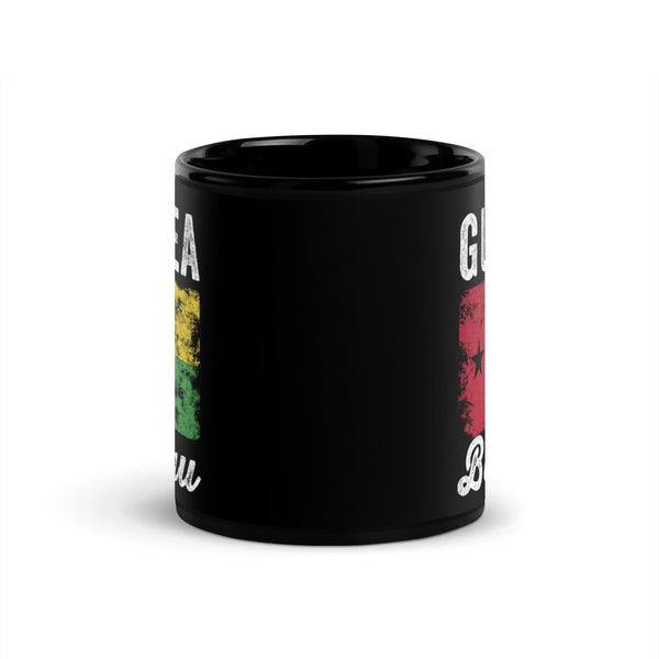 Guinea Bissau Flag Distressed Mug