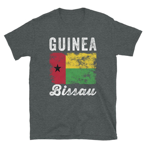 Guinea Bissau Flag Distressed T-Shirt