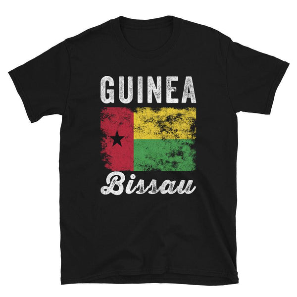Guinea Bissau Flag Distressed T-Shirt