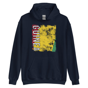 Guinea Flag - Distressed Flag Hoodie