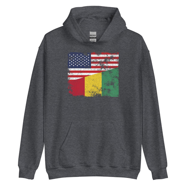 Guinea USA Flag Hoodie