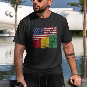 Guinea USA Flag T-Shirt