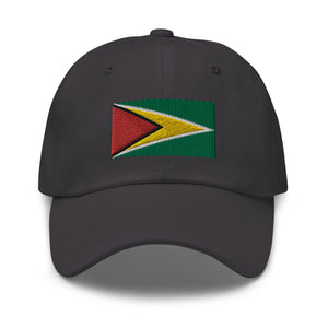 Guyana Flag Cap - Adjustable Embroidered Dad Hat