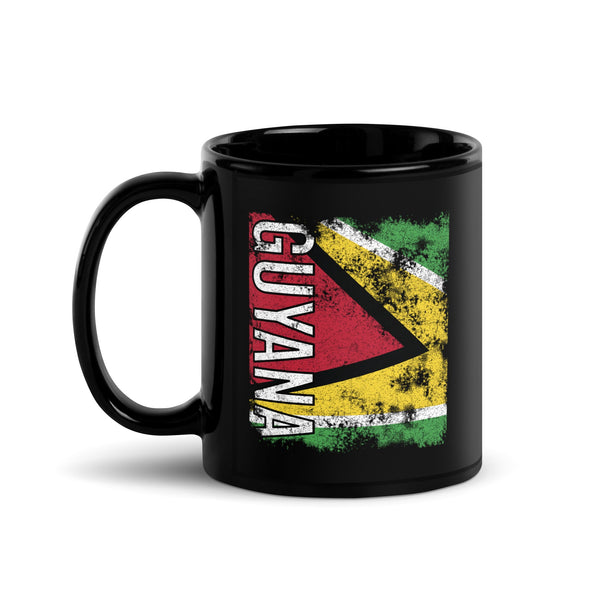 Guyana Flag - Distressed Flag Mug