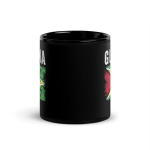 Guyana Flag Distressed - Guyanese Flag Mug