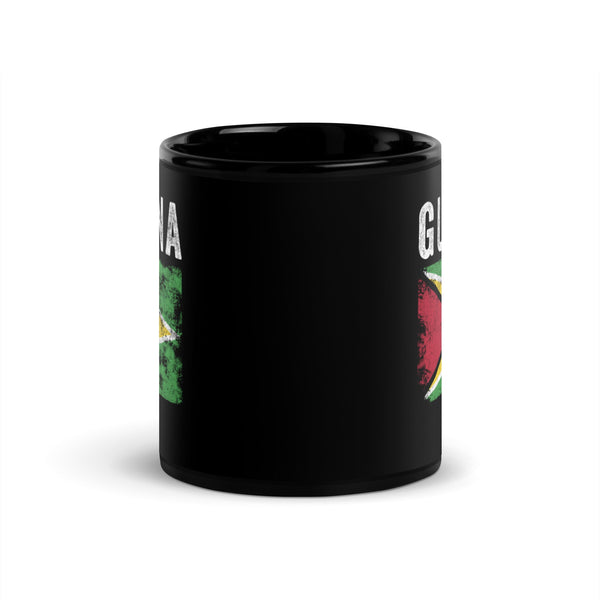 Guyana Flag Distressed - Guyanese Flag Mug