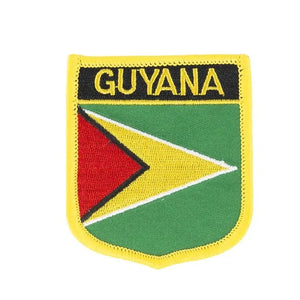 Guyana Flag Patch - Sew On/Iron On Patch