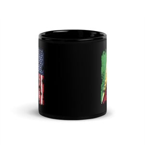 Guyana USA Flag - Half American Mug