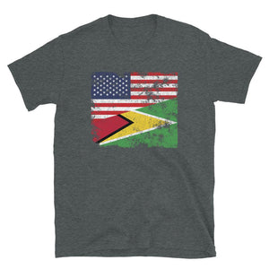 Guyana USA Flag T-Shirt