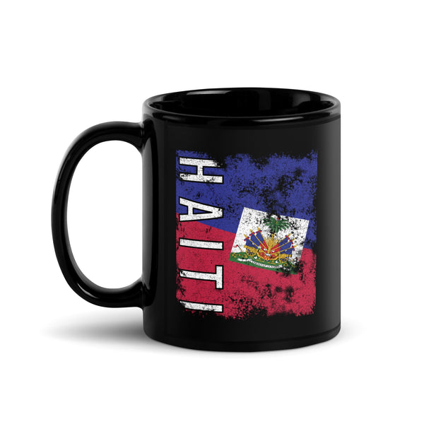 Haiti Flag - Distressed Flag Mug