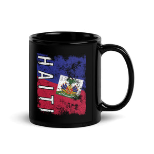 Haiti Flag - Distressed Flag Mug