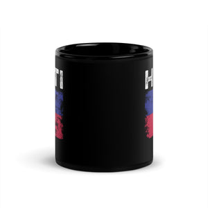 Haiti Flag Distressed - Haitian Flag Mug